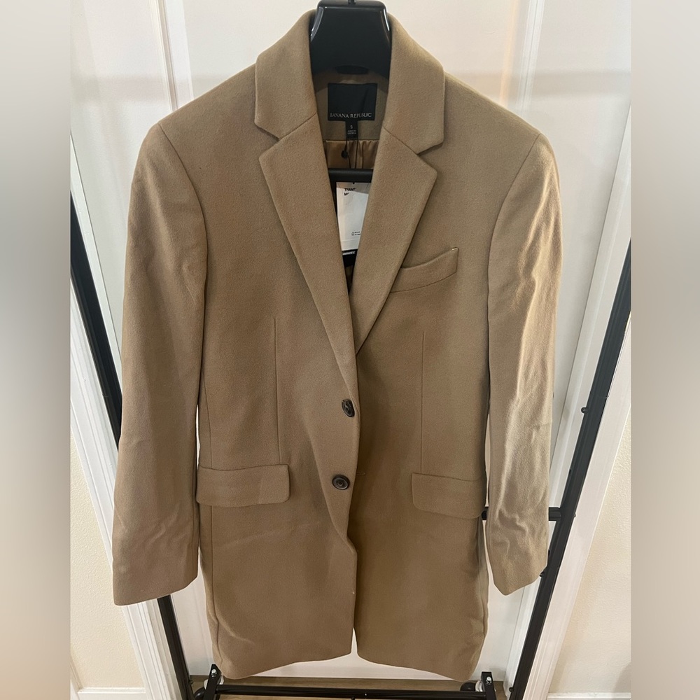Tan Top Coat from Banana Republic
